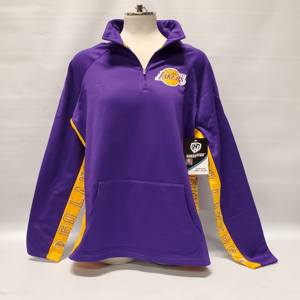 NBA Lakers Womens MVP Quarter Zip Pullover